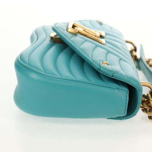 LOUIS VUITTON New Wave PM Heart bag Bag Turquoise Blue M51936 LV Auth 157113M - Picture 4 of 16